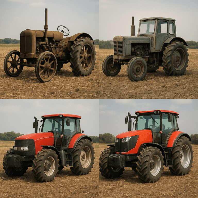 Historia rozwoju ciągników rolniczych