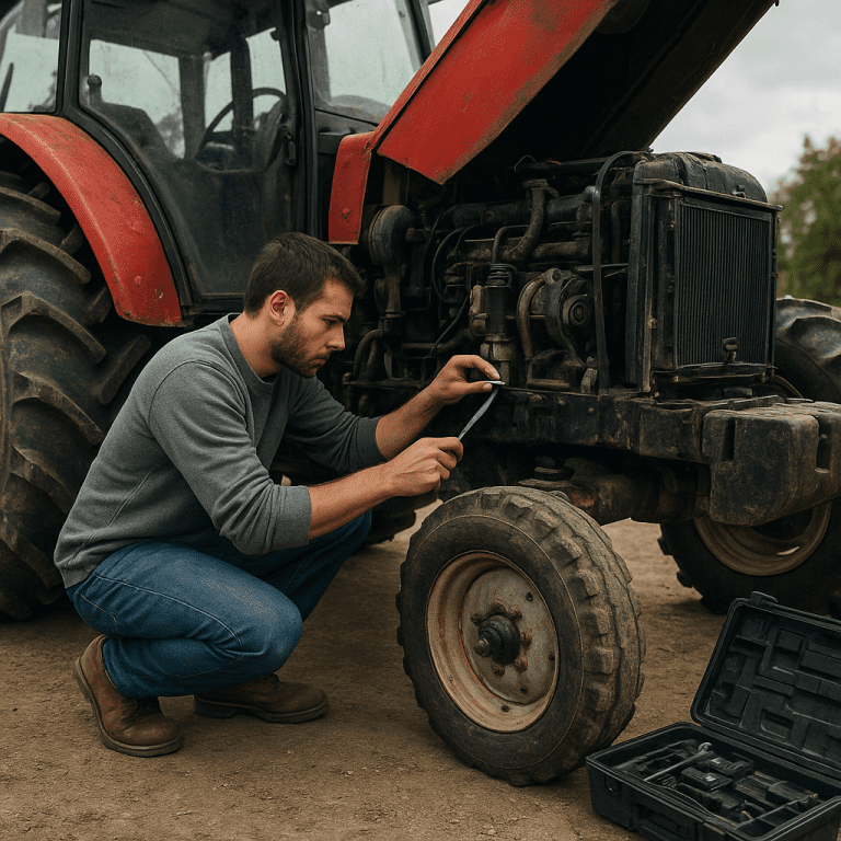 Jak samodzielnie naprawić drobne usterki w traktorze