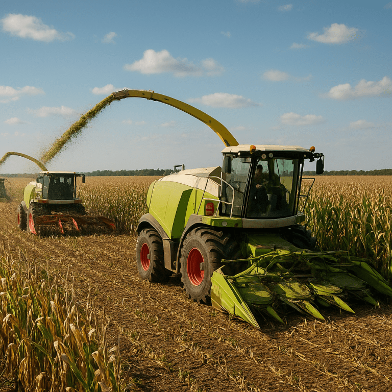 Najlepsze maszyny do zbioru kukurydzy