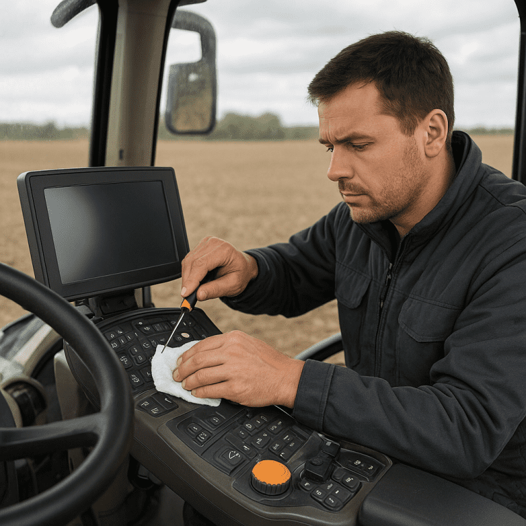 Jak dbać o elektronikę pokładową maszyn rolniczych
