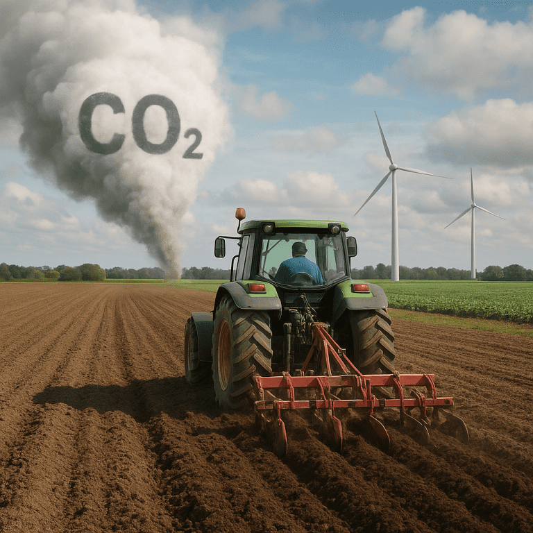 Jak zredukować emisję CO₂ w gospodarstwie rolnym