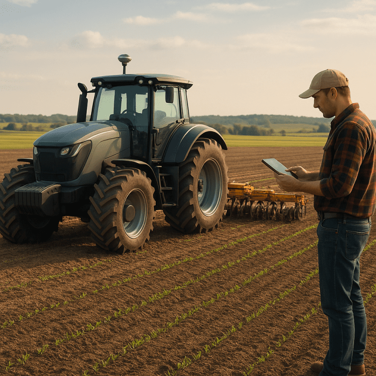 Jak rolnicy korzystają z maszyn autonomicznych