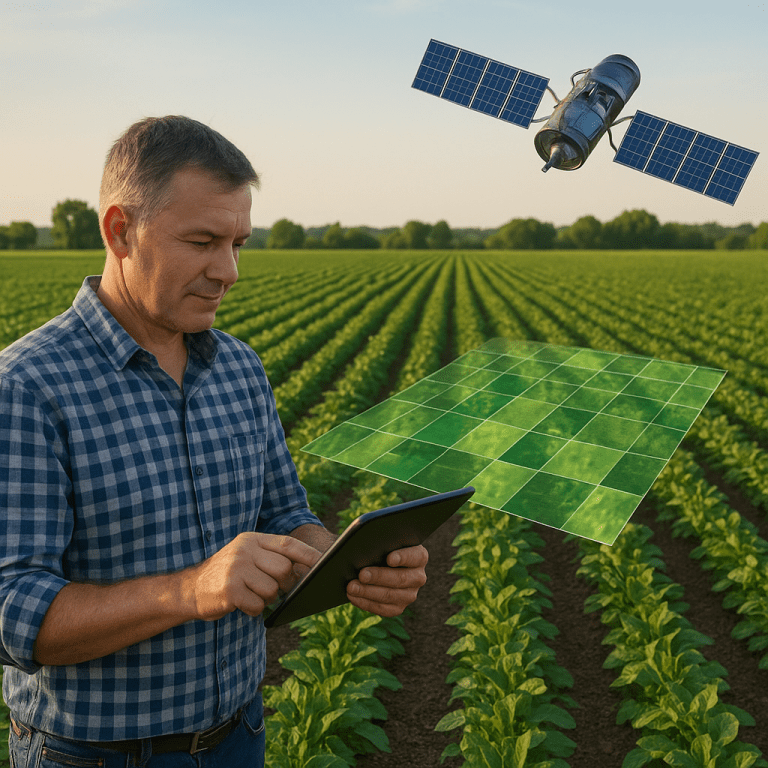 Jak rolnicy mogą korzystać z danych satelitarnych