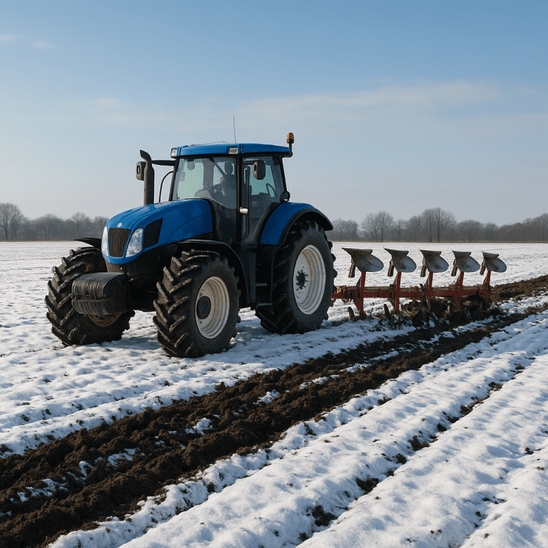 Jakie maszyny najlepiej nadają się do orki zimowej
