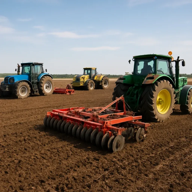 Jakie maszyny pomagają w przygotowaniu gleby pod uprawy
