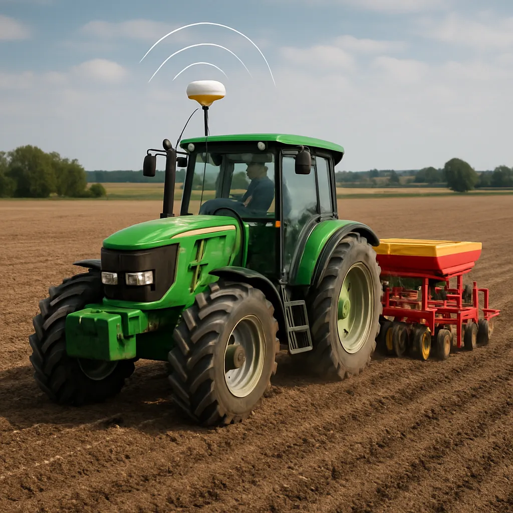 Dokładność sygnału GPS w rolnictwie